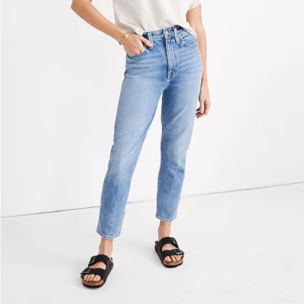 Madewell The Momjean in Melva Wash Size 26